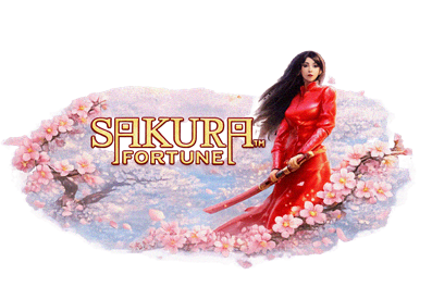 Sakura Fortune avtomat z azijsko estetiko in proširajočimi divjimi simboli za respin